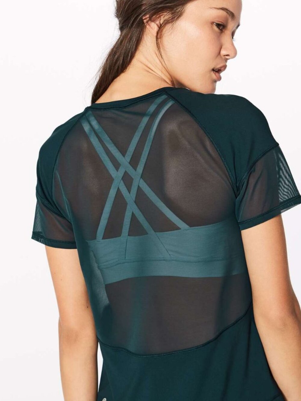 Lululemon Home Stretch Short Sleeve in Submarine